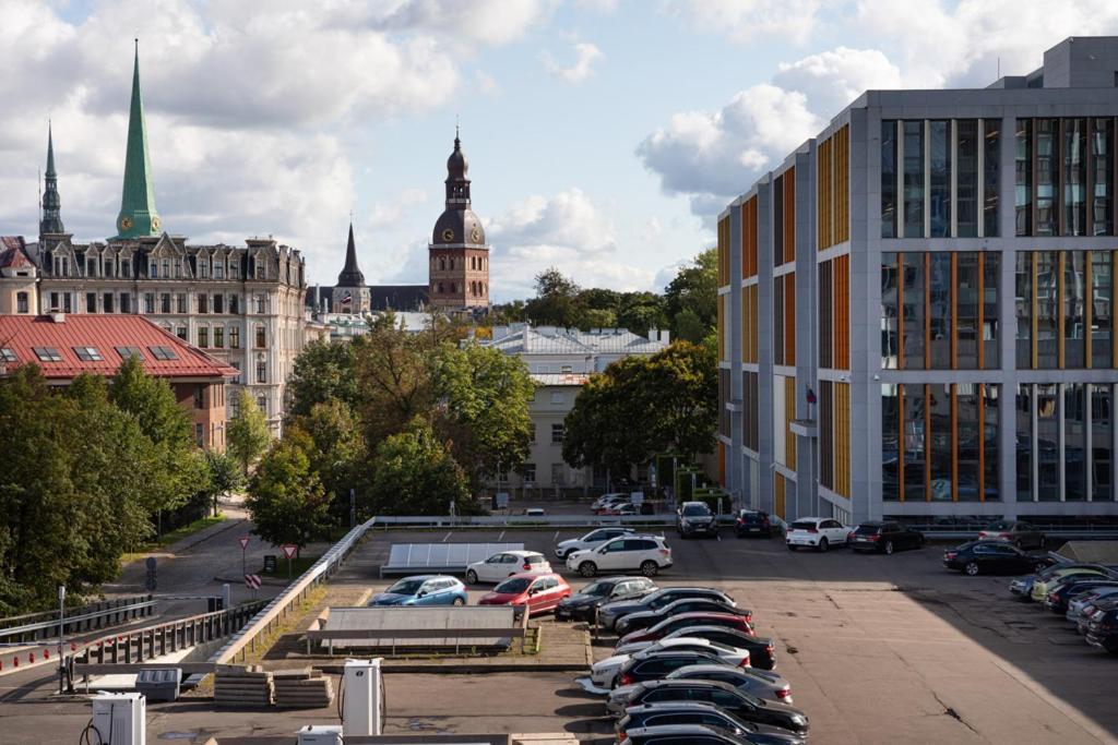 Central House Riverside Studio Riga Esterno foto